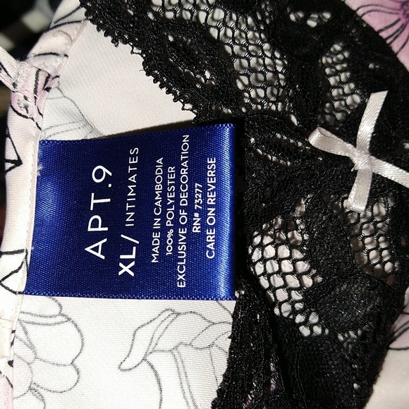 Apt 9 xl silky nightgown - Picture 3 of 5